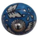 Round-Floral-Ceramic-Knob-Blue-and-White-6cm_U17054_2