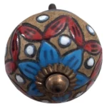 Rustic-Ceramic-Cabinet-Knob-Red-And-Brown-6cm_U9698_1