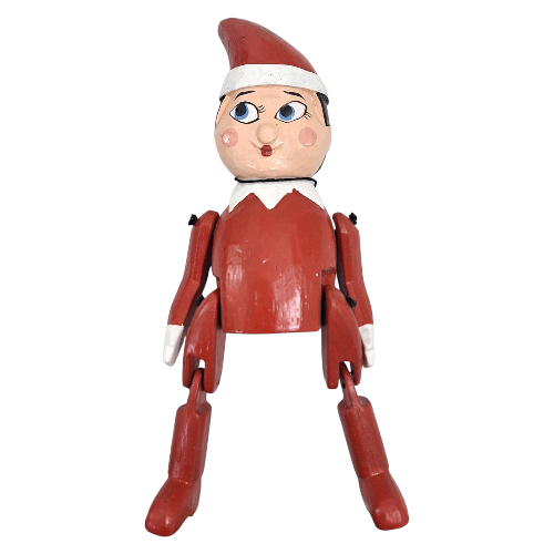 Rustic-Christmas-Elf-Figurine-Wooden-Jointed-Legs_U11222_1