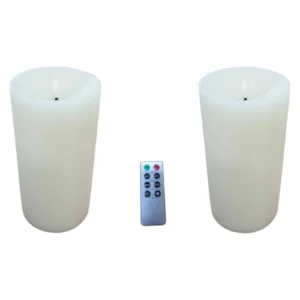 Cibeni-Home-Wax-LED-Pillar-Candles-Set-With-Remote-15cm_LCPM_Mainimage