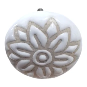 Embossed-White-Ceramic-Knob-Flower-6cm_U12752_1