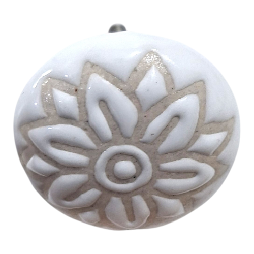 Embossed-White-Ceramic-Knob-Flower-6cm_U12752_1