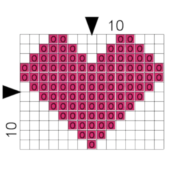 Just Love Leather Key Ring Pink Heart