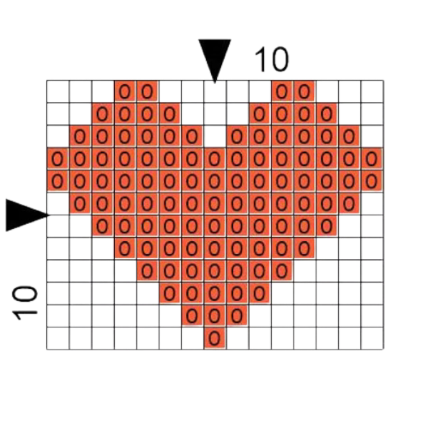 Just Love Leather Key Ring Red Heart