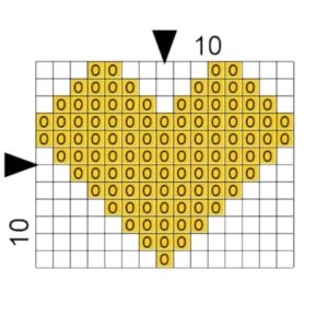 Just Love Leather Key Ring Yellow Heart
