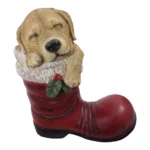 Labrador-Puppy-In-Red-Boot-Resin-And-Wooden-23cm_xdhd156