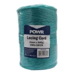 Powr-Green-Lacing-Cord-Spool-200M-500g_R10155
