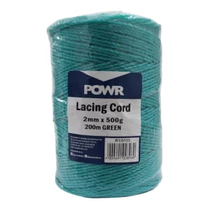 Powr-Green-Lacing-Cord-Spool-200M-500g_R10155