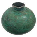 Round-Metal-Decorative-Pot-Green-30cm_U12524