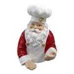 Santa-Chef-Bust-Figurine-Resin-35cm_XDHD170