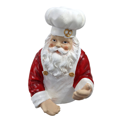 Santa-Chef-Bust-Figurine-Resin-35cm_XDHD170