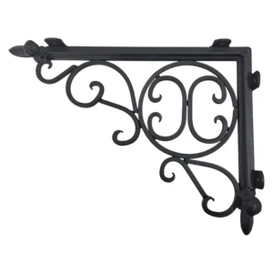 Victorian-Scroll-Bracket-Black-26CM_JY10402BK.