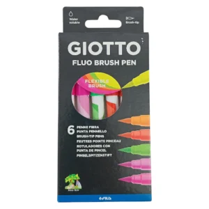 Giotto-Fluo-Brush-Pens-Flexible-Brush-Tip-6pc_427200