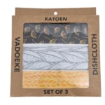 Cotton-Kitchen-Towels-Dandelion-Leaves-3-Piece_DCBOX16