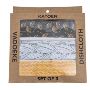 Cotton-Kitchen-Towels-Dandelion-Leaves-3-Piece_DCBOX16