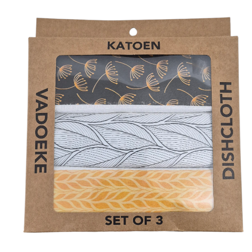 Cotton-Kitchen-Towels-Dandelion-Leaves-3-Piece_DCBOX16