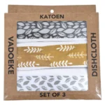 Cotton-Kitchen-Towels-Ochre-Leaves-3-Piece_dcbox14