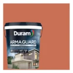 Duram-Armaguard-Exterior-Paint-Burnt-Ash-20L_SwatchAndContainer