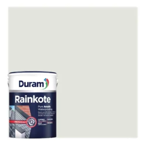 Duram-Rainkote-Acrylic-Waterproofer-5L-White_ColorSwatchAndContainer