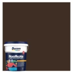 Duram-Roofkote-Acrylic-Paint-Brown-20L_ColorswacthAndContainer