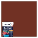 Duram-Roofkote-Acrylic-Paint-Red-5L_ContainerAndSwacthAtHabitatPotch