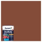 Duram-Roofkote-Acrylic-Paint-Terracotta-5L_ContainerAndSwacthAtHabitatPotch