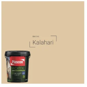 Plascon-Micatex-Exterior-Paint-Kalahari20l_ColorSwacthAndTin_AtHabitatPotch