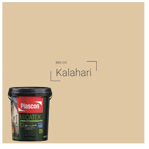 Plascon-Micatex-Exterior-Paint-Kalahari20l_ColorSwacthAndTin_AtHabitatPotch