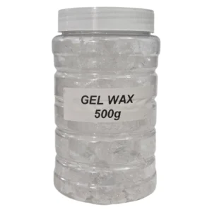 Crystal Clear Gel Wax 500g for candle making at Habitat Potch - high-transparency hobby wax