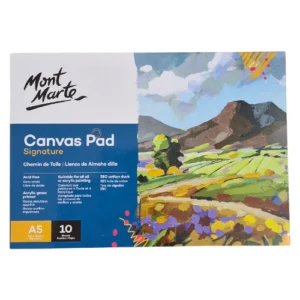 Mont-Marte-280G-Canvas-Pad-A5-10-Sheets_AtHabitatPotch