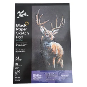 Mont-Marte-Black-Paper-Sketch-Pad-A3-25-Sheets_AtHAbitatPotch