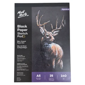 Mont-Marte-Black-Paper-Sketch-Pad-A5-25-Sheets_AtHabitatPotch.