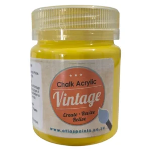 Atlas-Chalk-Vintage-Paint-Bumble-Yellow-100ml_AtHabitatPotch