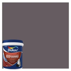 Dulux-Roofguard-Roof-Paint_BrazilianBrownColorSwatchAnd20lTin_AtHabitatPotch