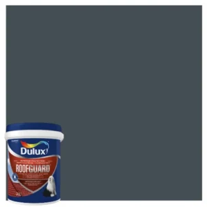 Dulux-Roofguard-Roof-Paint_Charred-GreyColorSwatchAnd20Ltin_AtHabitatPotch
