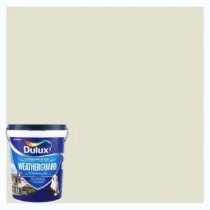 Dulux-Weatherguard-Fine-Textured-Paint_AlcudiacolorSwatchAnd20LTin_AtHabitatPotch