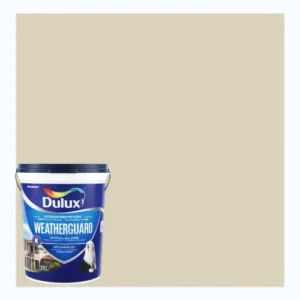Dulux-Weatherguard-Fine-Textured-Paint_StoneWareColorSwatchAnd20Ltin_AtHabitatPotch
