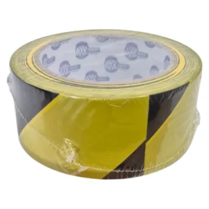 Hazard-Warning-Floor-Tape-Black-And-Yellow-48mm-x-30mt_AtHabitatPotch