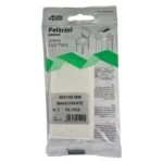 ItalFeltri-Adhesive-Square-Felt-Pad-White-50x100mm_AtHabitatPotch
