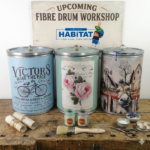 Fibre Drum Decoupage or Stencil Workshop | 09 May, 08:00