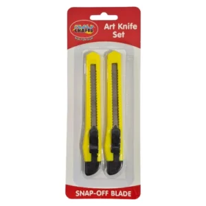 Crazy-Crafts-Snap-off-Art-Knife-Set-2-Piece-Yellow_AtHabitatPotch