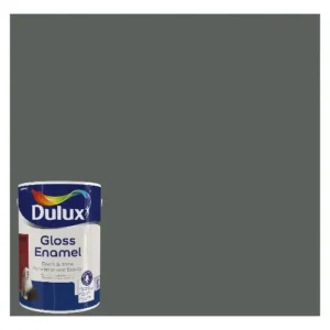 Dulux-Gloss-Enamel-Paint_BotanicalGreyColorSwatchAnd5lTin_AtHabitatPotch