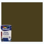 Dulux-Gloss-Enamel-Paint_HeritageGreenColorSwatchAnd5lTin_AtHabitatPotch