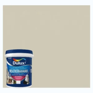 Dulux-Weatherguard-Ultrasmooth-Paint_StonewareColorSwatchAnd20LTin_AtHabitatPotch