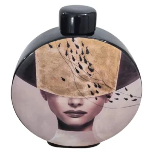 HABiTAT-Decorative-Ceramic-Jar-With-Lid-Face-With-Fish-28cm_AtHabitatPotch