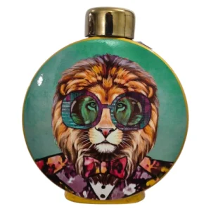 HABiTAT-Decorative-Ceramic-Jar-With-Lid-Hipster-Lion-28cm_AtHabitatPotch