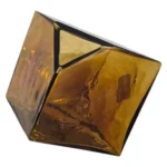 HATiTAT-Standing-Geometric-Glass-Vase-Amber-12cm_AtHabitatPotch