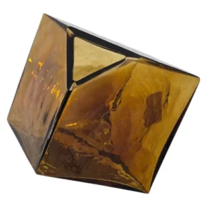 HATiTAT-Standing-Geometric-Glass-Vase-Amber-12cm_AtHabitatPotch