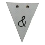 Bunting Letter Tag & 5x6cm