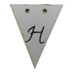 Bunting Letter Tag H 5x6cm